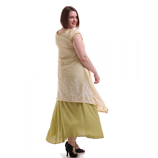 Vintage/Sexy/Casual/Cute/Work/Maxi Micro-elastic Sleeveless Maxi Dress (Linen)